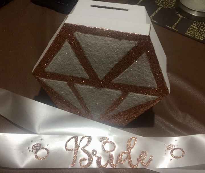 Buzón y banda lista para Brunch de despedida💍💎 - 2