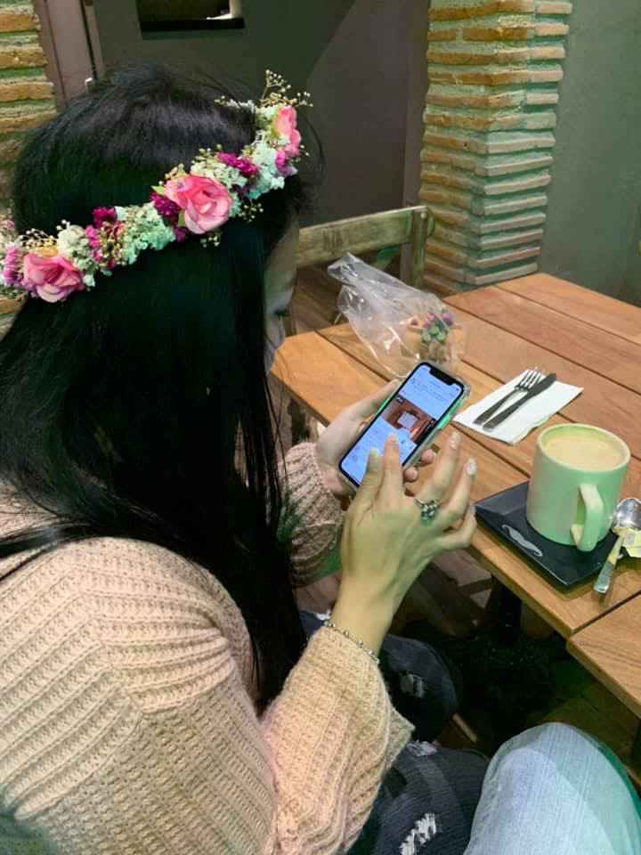 Tocados con flores naturales - 3