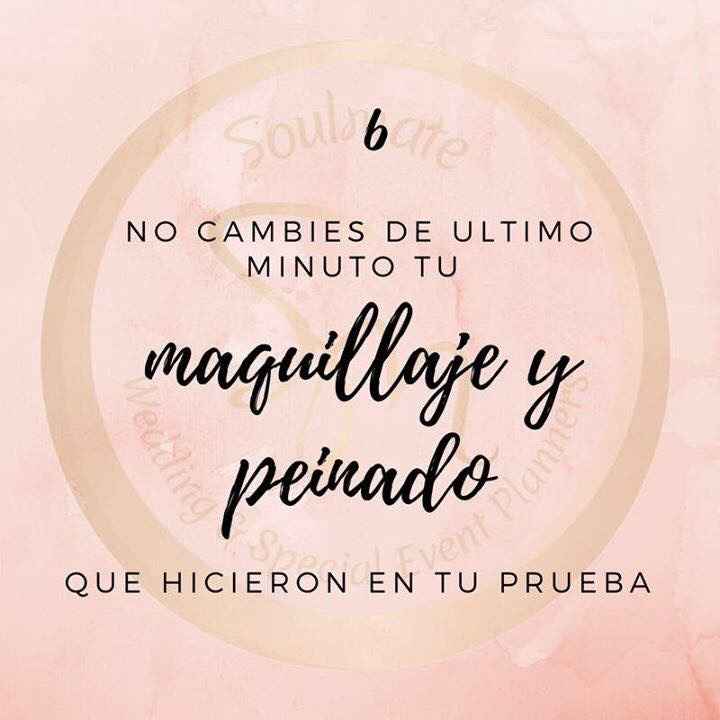 10 mandamientos de las novias 👰🏻 - 7