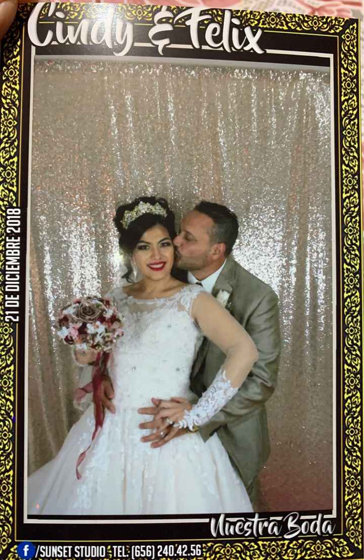 Algunas fotitos del photobooth  👰🏻🧔🏻💕 - 3