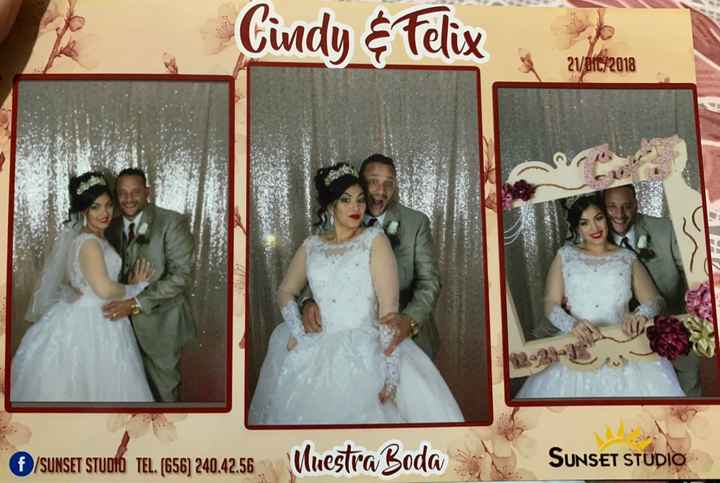 Algunas fotitos del photobooth  👰🏻🧔🏻💕 - 4