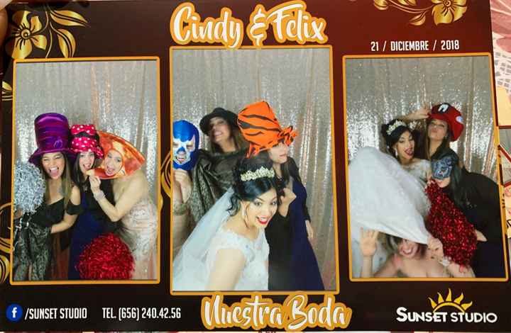 Algunas fotitos del photobooth  👰🏻🧔🏻💕 - 6