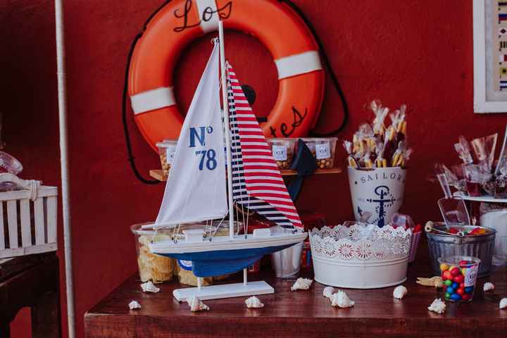 parte de mesa salada-dulce