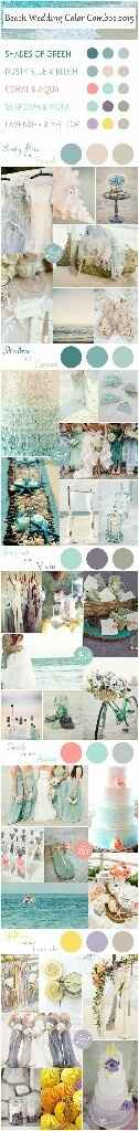 Paleta de colores para boda en la playa. ayuda!!!! - 1