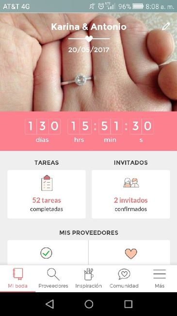 ¿Cuántos días faltan para tu gran día? - 1