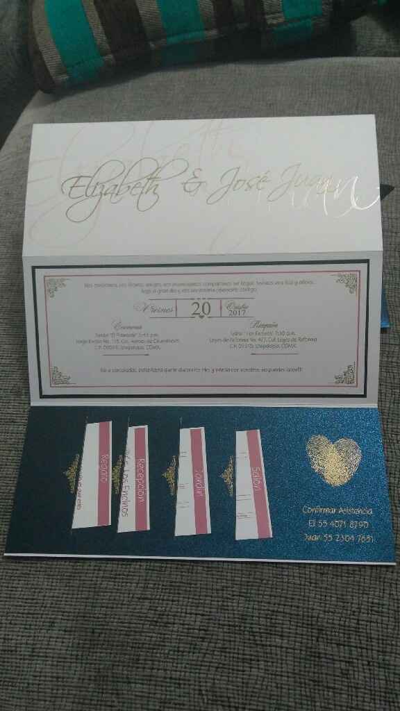  Invitaciones listas!!!! - 2