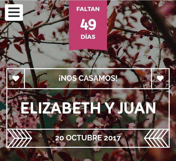  Cuanto tiempo falta para su gran día 😍😍😍 - 1