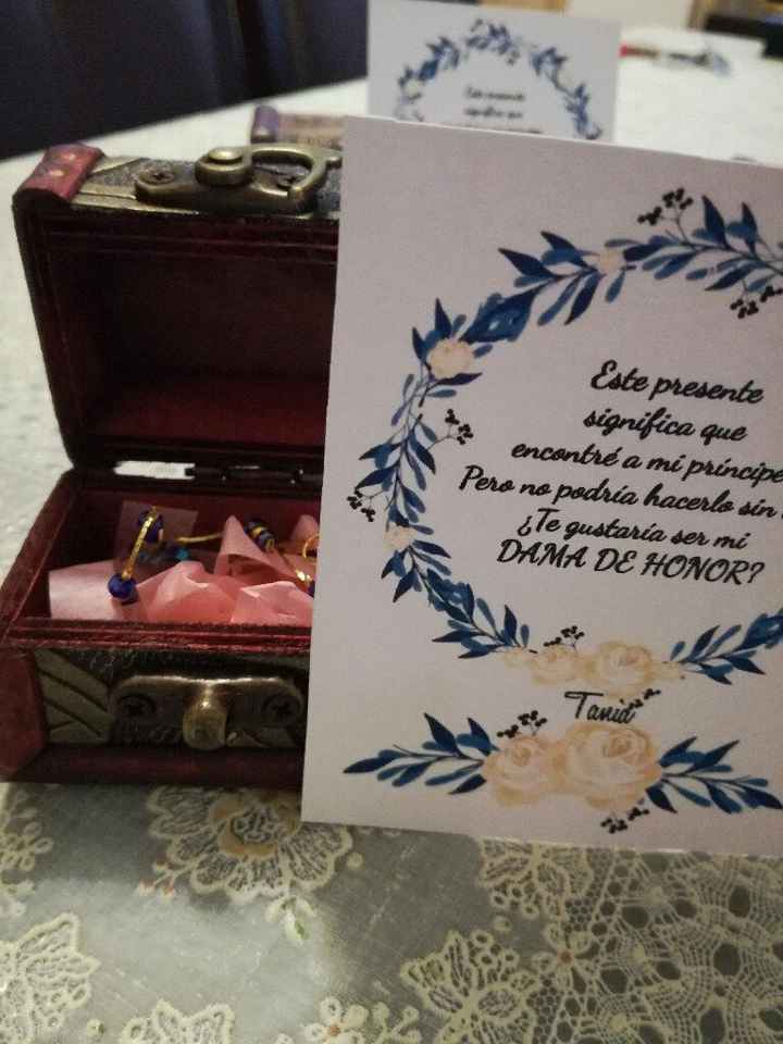 Quieres ser mi dama de honor? - 1