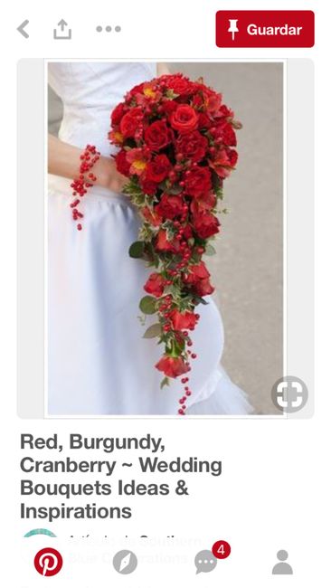 Ramo de novia en rojo!!! - 2