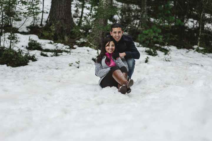 Sesión en la nieve