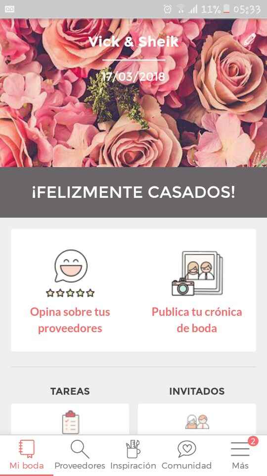 Llegó el gran día. - 1