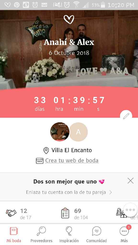Una semana menos para la BODA 📆 ¡Comparte tu contador! - 1