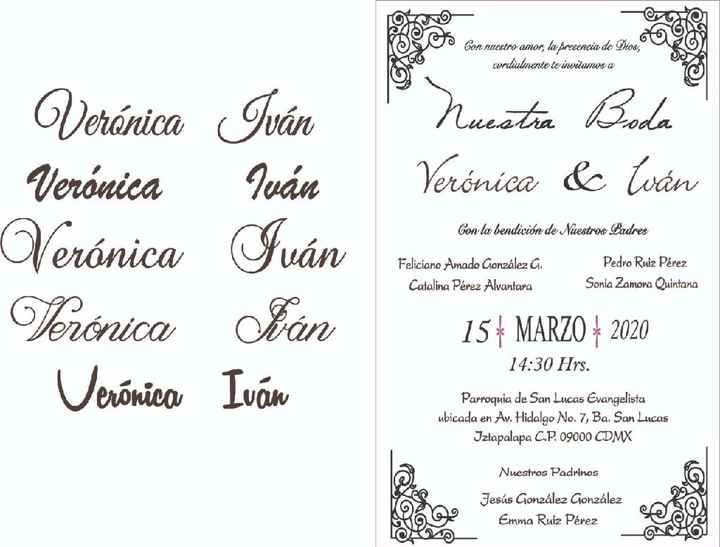 Mis invitaciones - 1