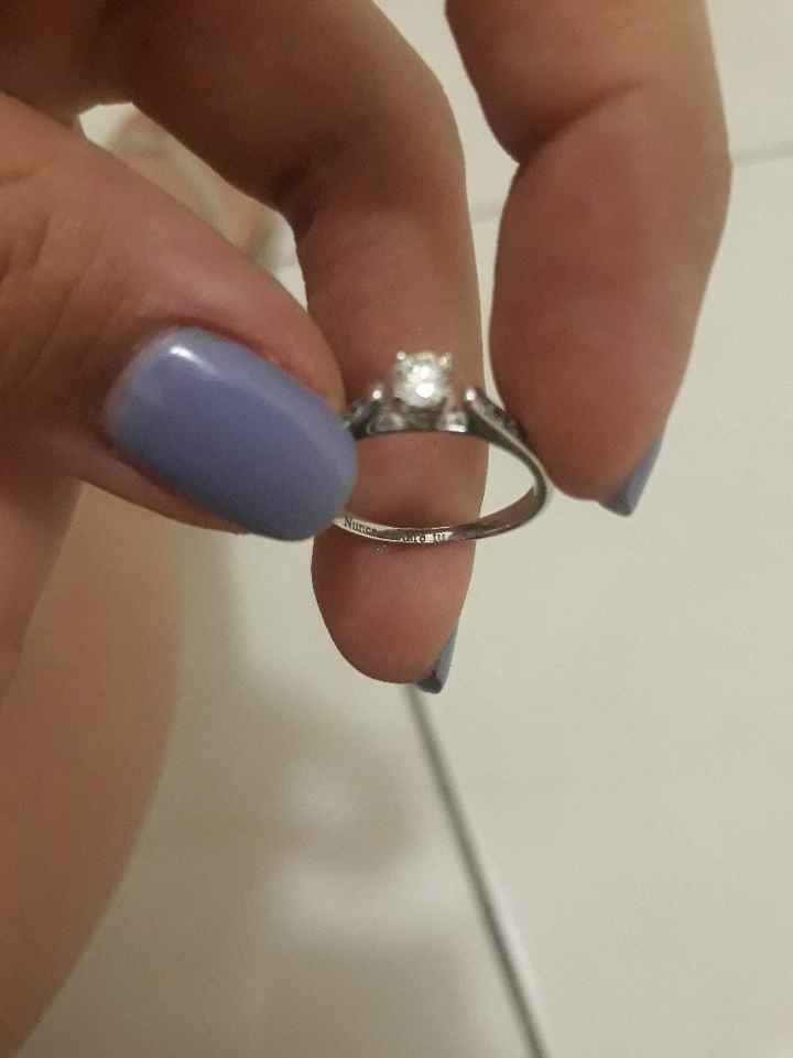 Si hubieras podido elegir el anillo de compromiso.. - 1
