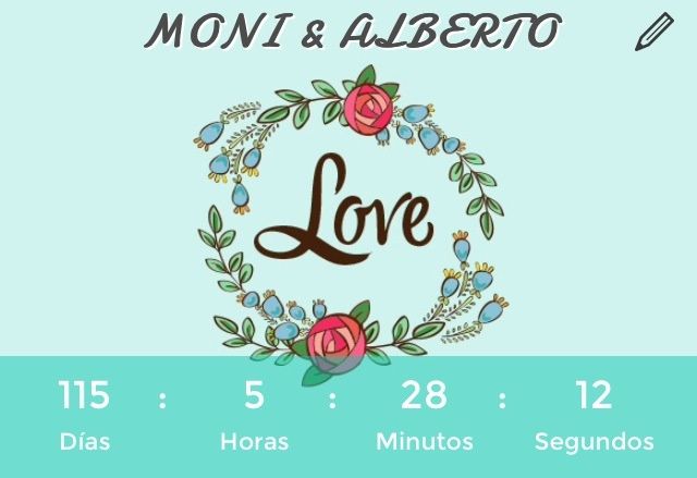 A cuantos días del gran día?? - 1