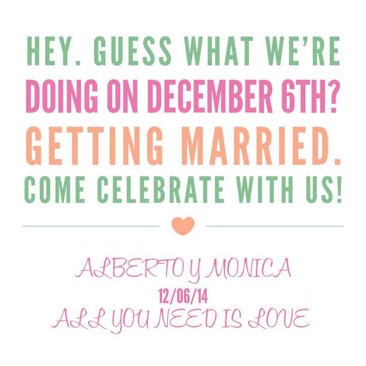 MY SAVE THE DATE