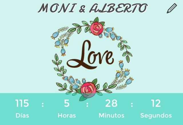 A cuantos días del gran día?? - 1