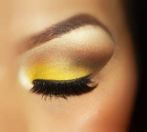 Colores: Maquillaje en tonos Amarillos 5