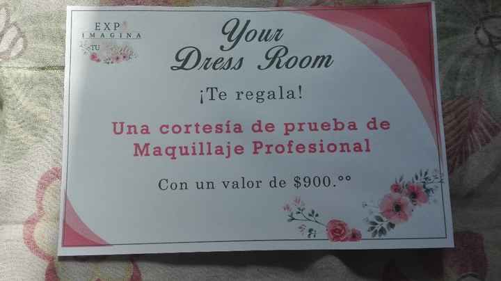 Cortesía del Maquillaje