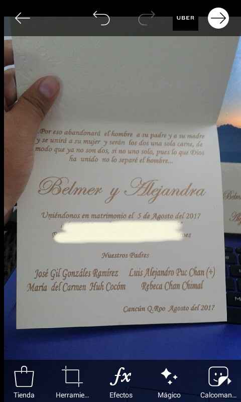 Mis invitaciones 😍😍😍 - 3
