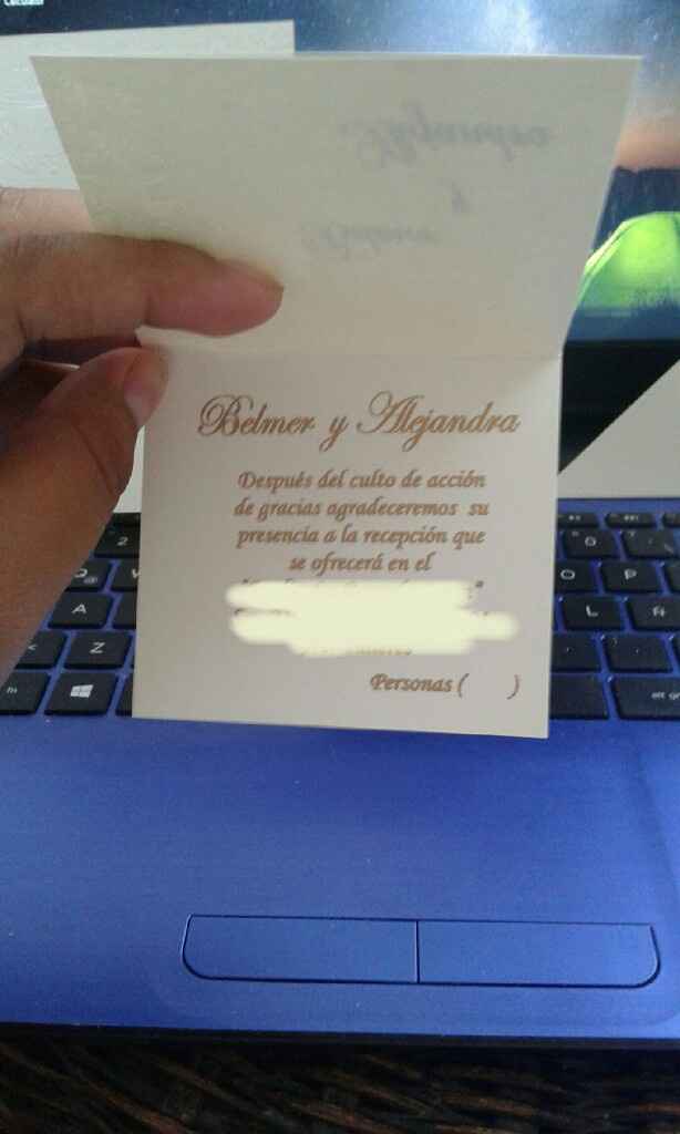 Mis invitaciones 😍😍😍 - 4