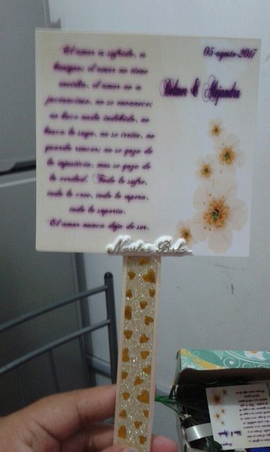 Abanicos de pape y servilletas - 4