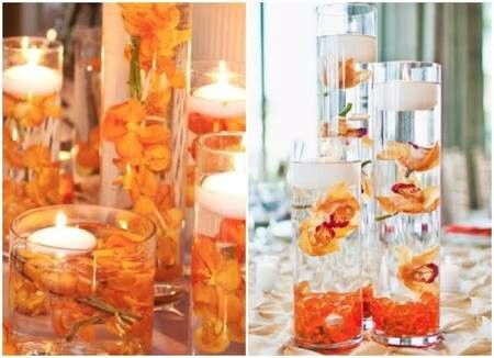 Inspiración naranja para tus centros de mesa!!! - 1