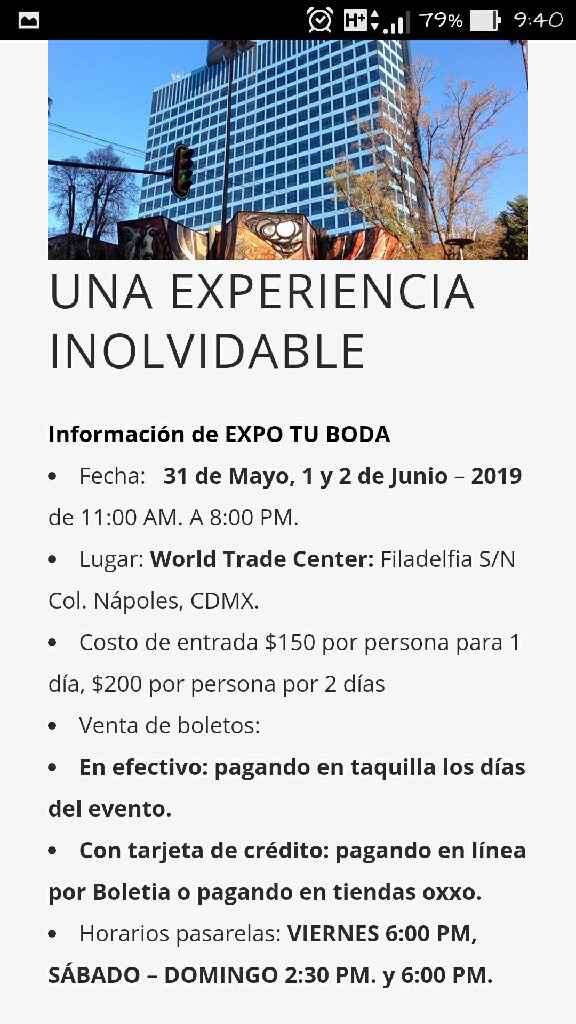 Ayudaaaaa!!! Expo Boda CDMX - 1