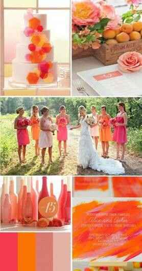 Combina el color naranja en tu boda!!! - 1