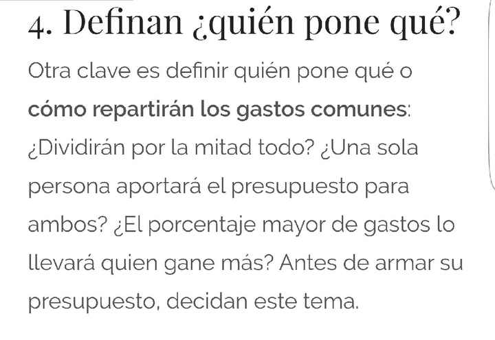 Como organizar el presupuesto - 4