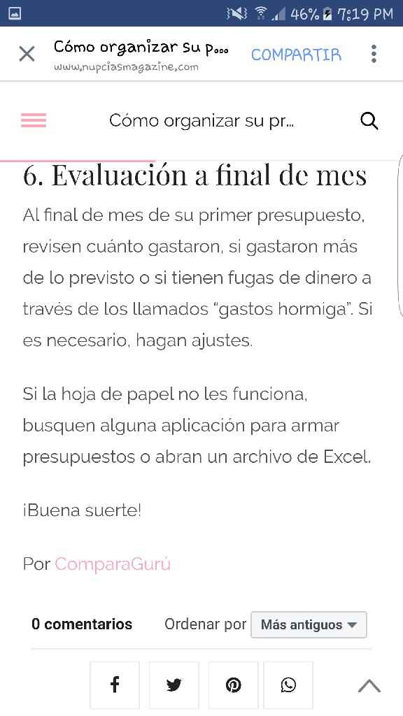 Como organizar el presupuesto - 6