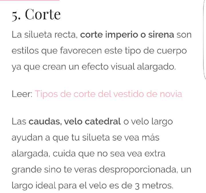 Tips para novias chaparritas - 6