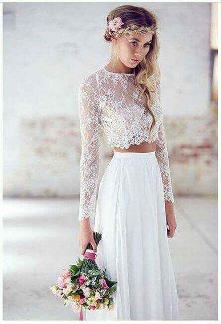 Vestido crop top - 6