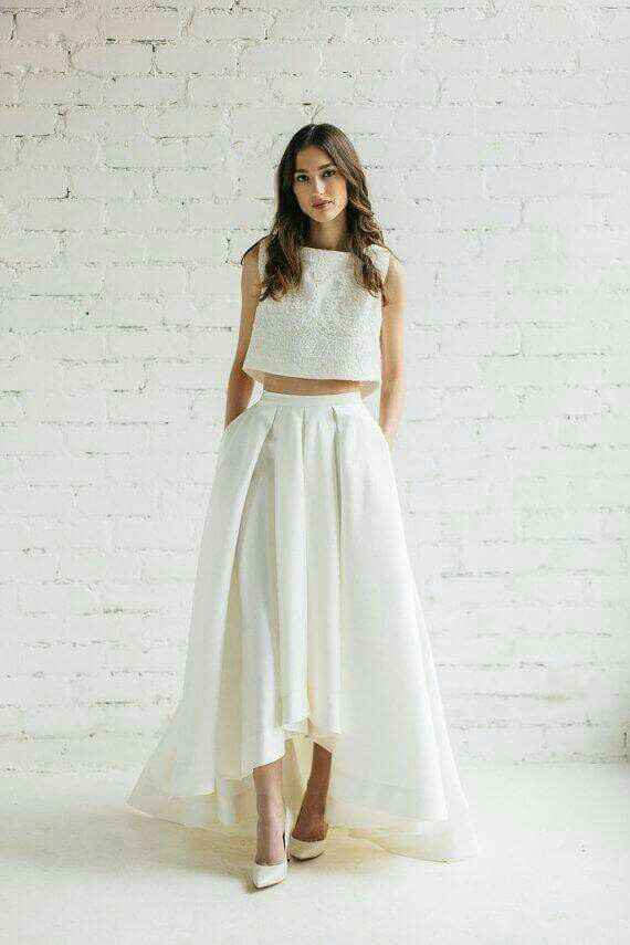 Vestido crop top - 7