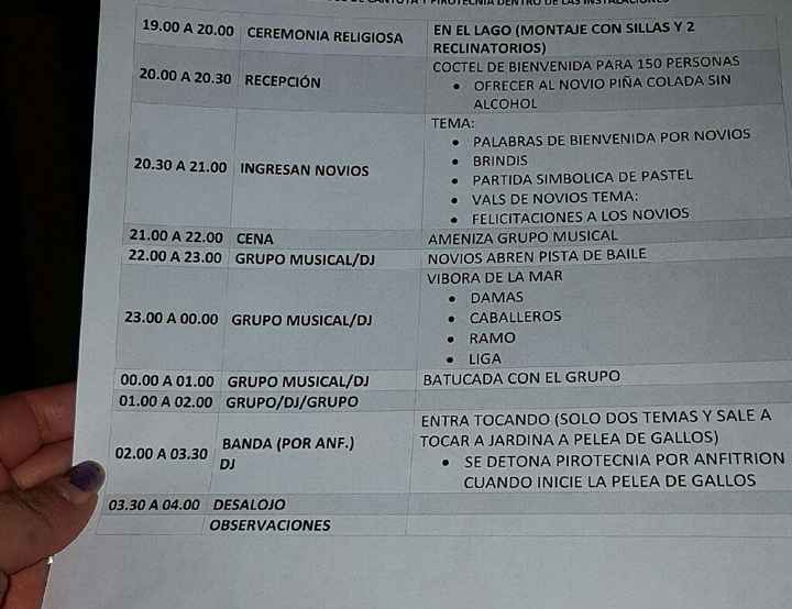 Ayuda con itinerario - 1