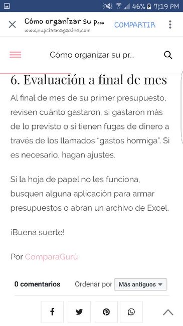Como organizar el presupuesto - 6