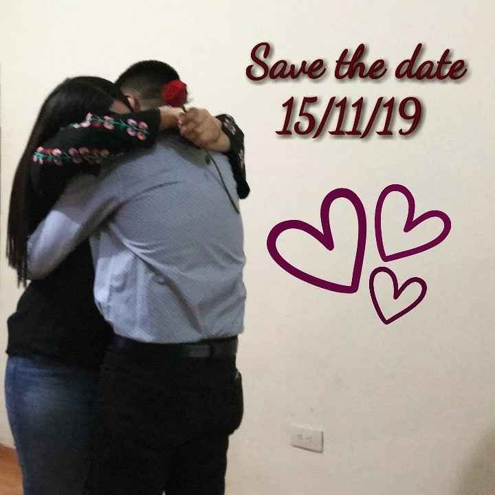 “ save the date” suban una foto de su sesión ❤️ - 1