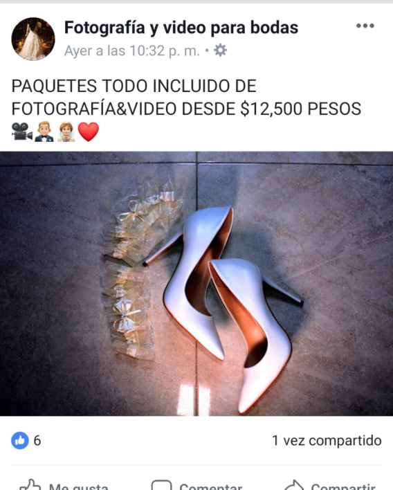 prueba 1: Fotografia y video para bodas