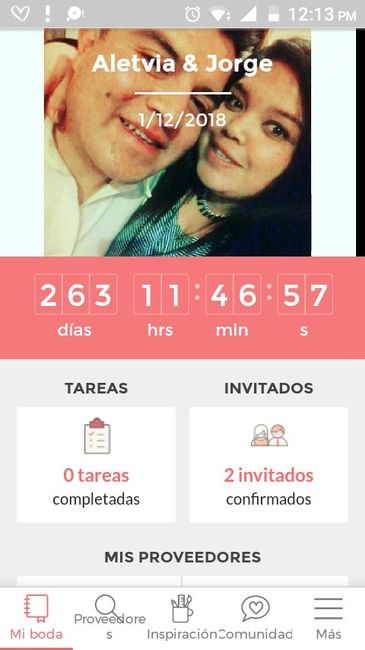 ¿Cuánto falta para que se casen? - 1