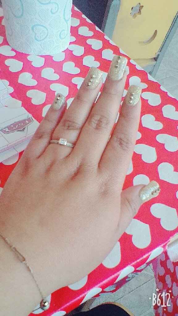 ¿como es su anillo de compromiso? - 1