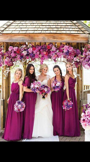 Colores para las damas de honor!! - 1