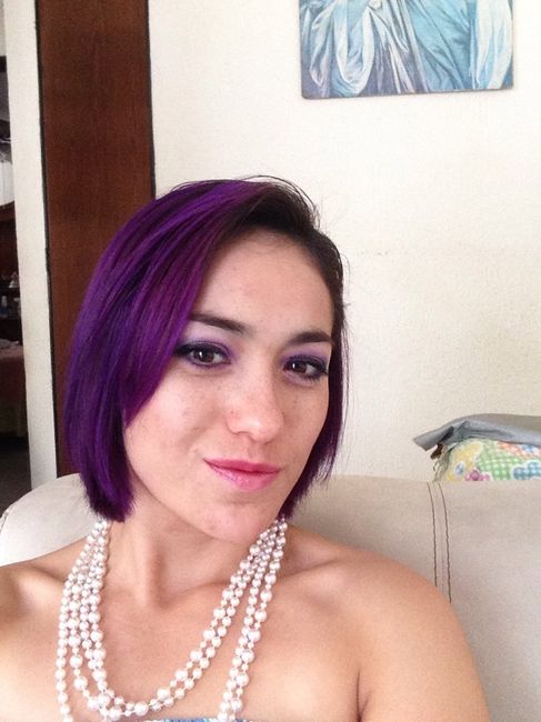 Cabello morado para mi boda... será lo adecuado ? - 1