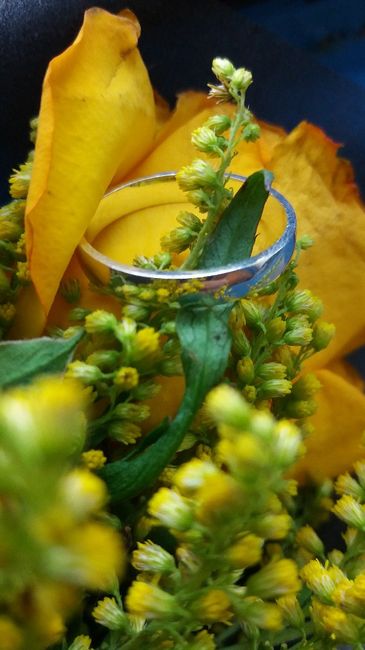 Mi anillo en porta vasos rosa 💕💍 - 1