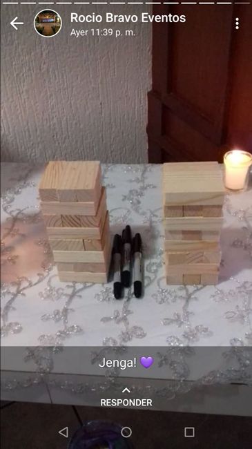 Jenga para firmas!