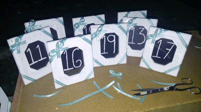 Indicadores de asientos - 1