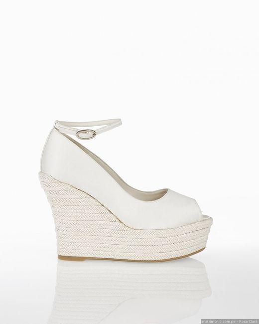 Zapatos de novia para playa 11