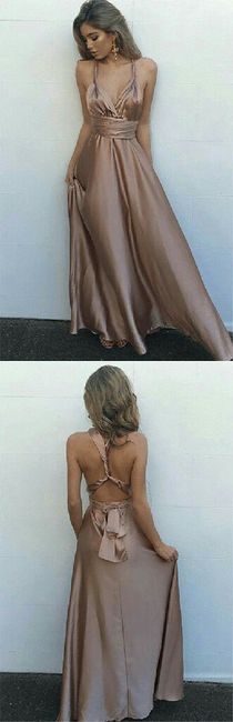 Vestidos bridesmaids, Rosè gold 💕🌹 3