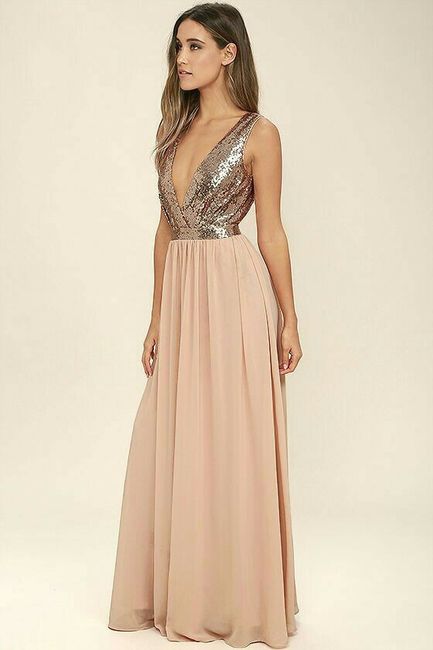 Vestidos bridesmaids, Rosè gold 💕🌹 4