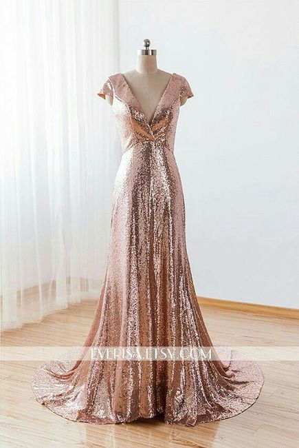 Vestidos bridesmaids, Rosè gold 💕🌹 15