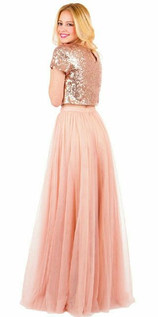 Vestidos bridesmaids, Rosè gold 💕🌹 16